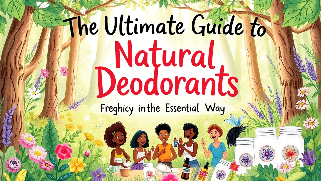 The Ultimate Guide to Natural Deodorants: Embrace Freshness the Natural Way