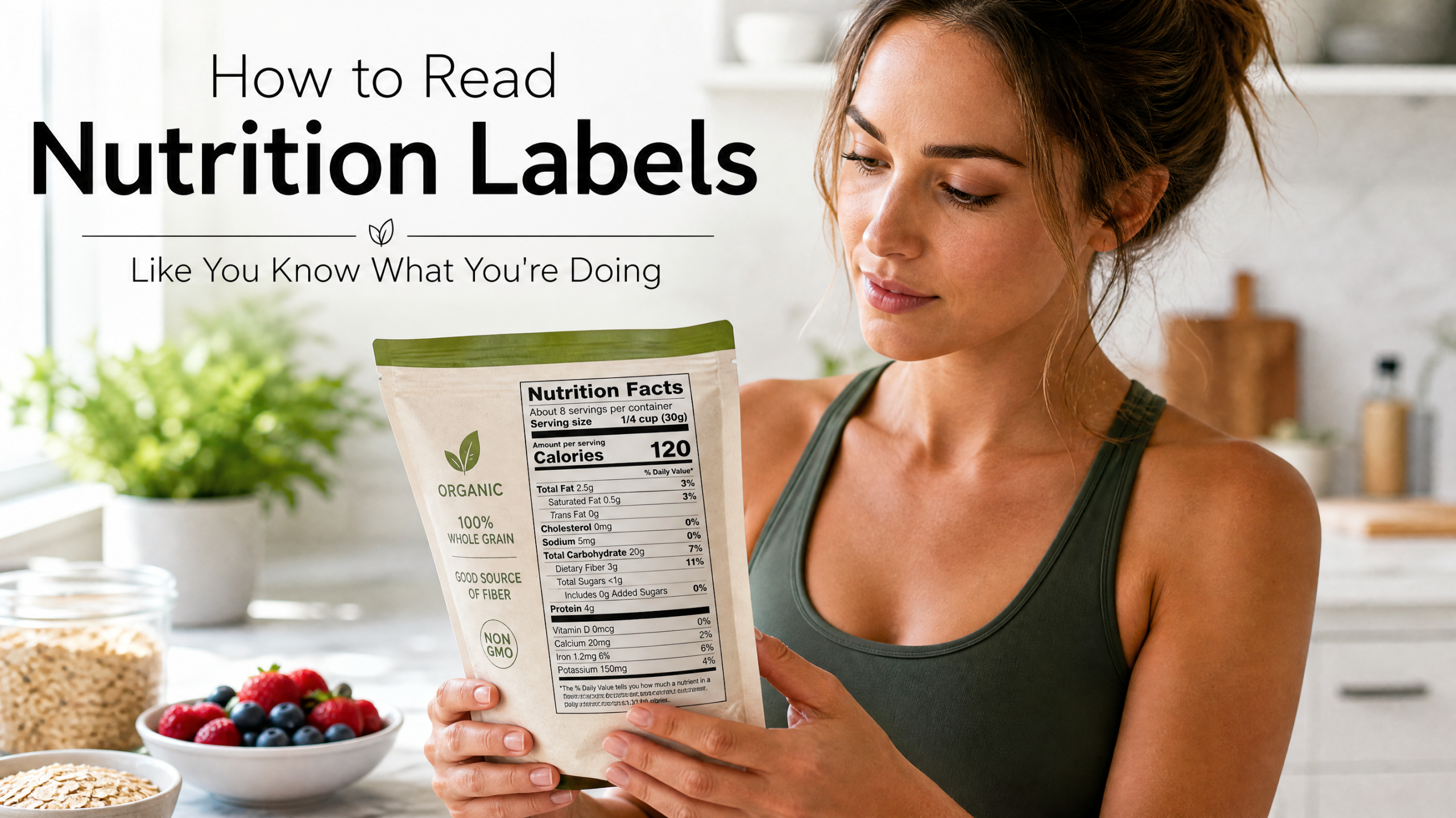 How to Read Nutrition Labels Like You Know What You’re Doing
